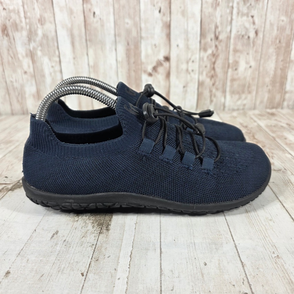 Freet Tanga Navy Blue Barefoot Minimalist Knit Sneakers EU 39 UK 6 FR2051